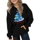 thumbnail image 5 of Sudadera con capucha para niñas y niños, sudadera de manga larga con cuello redondo y estampado de moda, jersey con bolsillo, sudadera de poliéster para niñas, 5 of 8