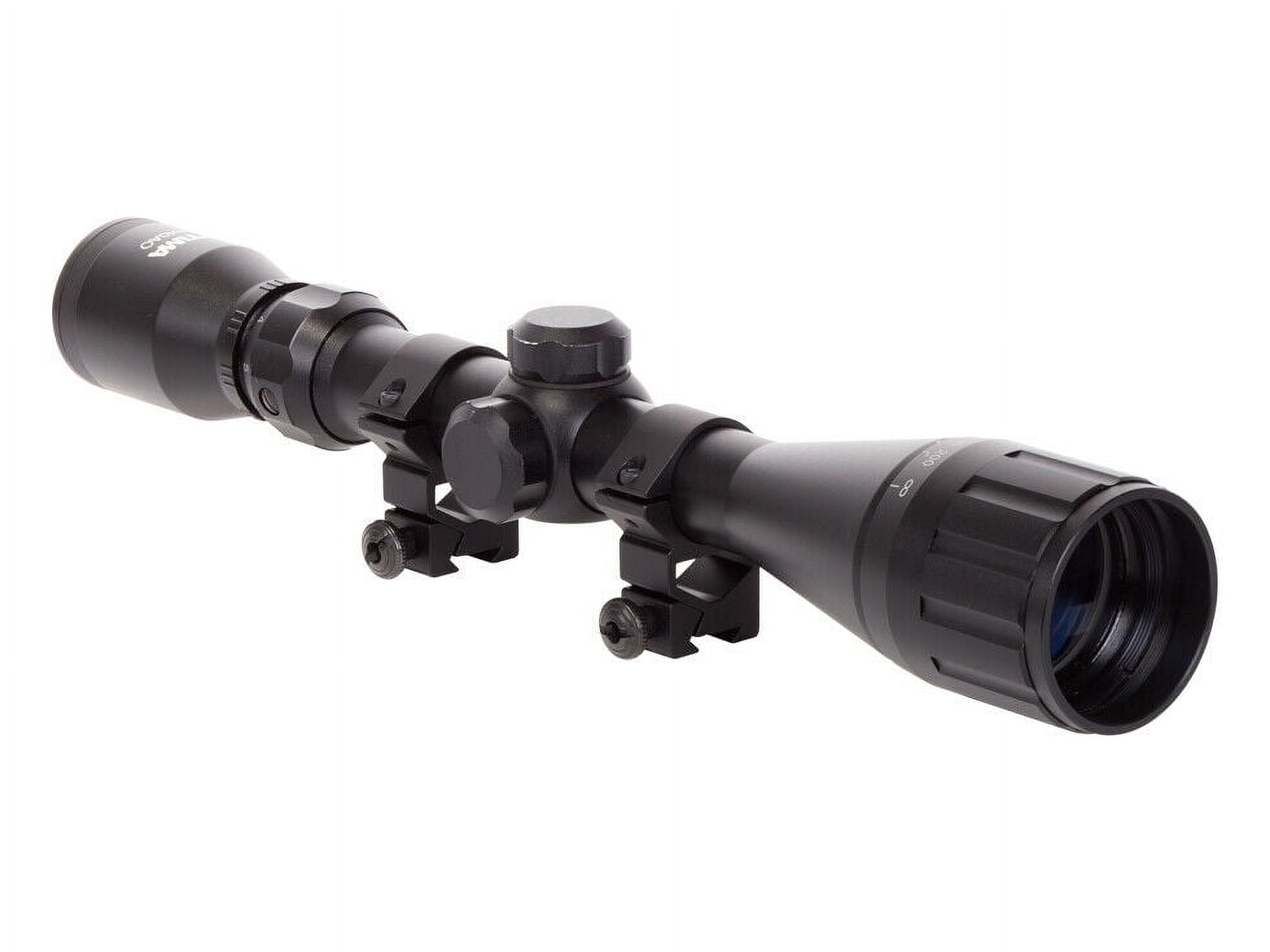 Hatsan Optima 3-9X40AO Scope with Rings and Free Hat Camo Digital and Cleaning Pen Bundle