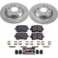 thumbnail image 3 of PowerStop Rear Z23 Evolution Sport Carbon-Fiber Ceramic Brake Pad and Drilled & Slotted Rotor Kit Fits: AUDI VOLKSWAGEN Select Models K7324, 3 of 10