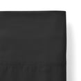 thumbnail image 3 of Mainstays 300 Thread Count Easy Care Rich Black CVC Cotton Blend Flat Sheet, Queen , Adult / Teen, 3 of 4