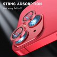 thumbnail image 3 of Dteck for iPhone 14 Plus Camera Lens Protector, for iPhone 14 Camera Lens Protector, Individual Metal Anti Scratch HD Clear Case Friendly Tempered Glass Camera Cover,Red, 3 of 6