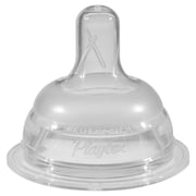 Playtex Baby NaturaLatch Silicone Bottle Nipples, Medium Flow, 2pk