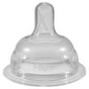 Playtex Baby NaturaLatch Silicone Bottle Nipples, Medium Flow, 2pk