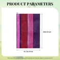 thumbnail image 3 of Golf Towel 24x16in Absorbent Quick Dry Decontamination Mountain-Climbing Clench Designed To Carry Four Side Locks Mediumvioletred Stripe_4, 3 of 8