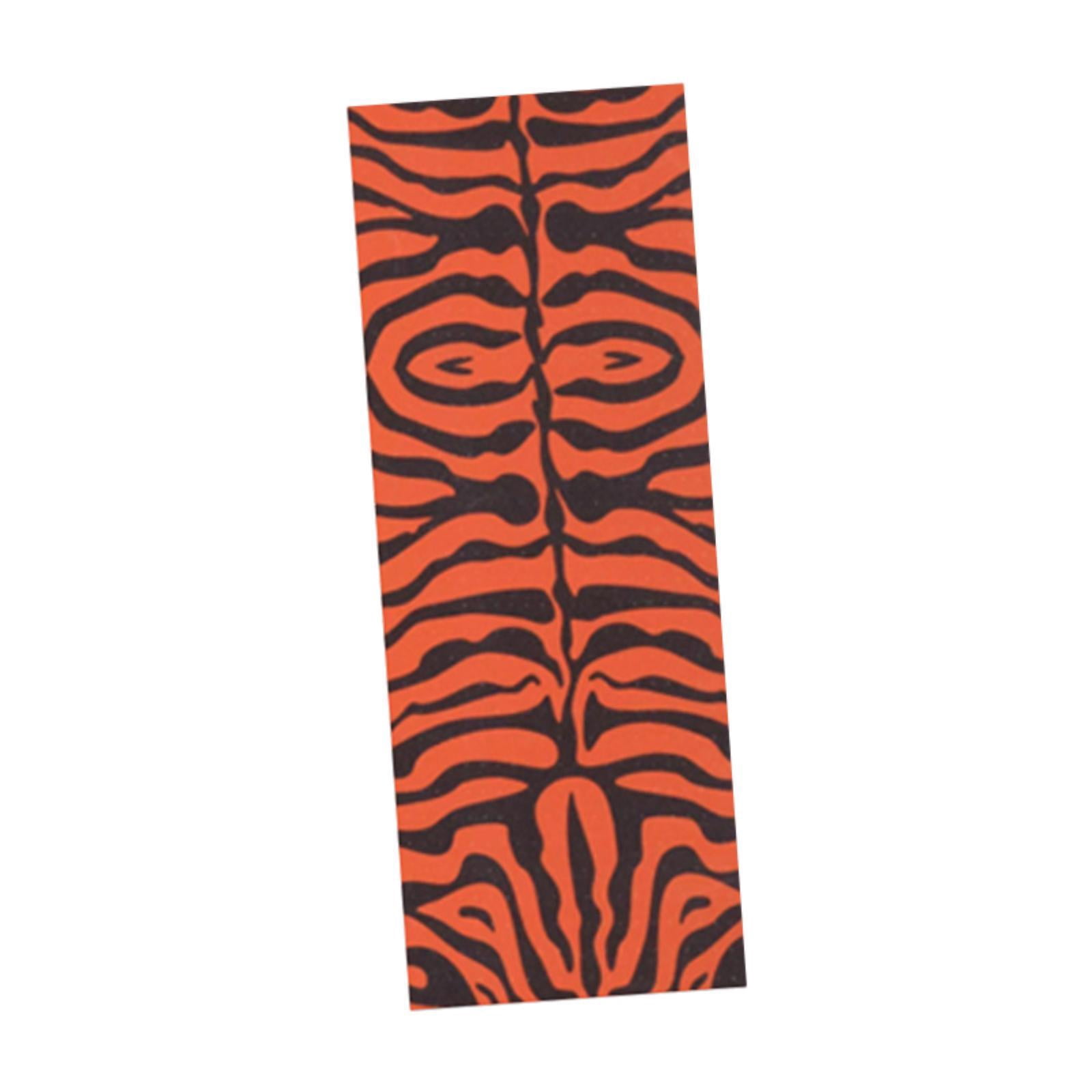 Axioma Skateboard Grip Tape Outdoor Non Slip Multipurpose Skateboarding Accessories Orange Black