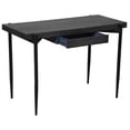 thumbnail image 3 of Modern Industrial Solid Wood Desk in Grey, 3 of 7