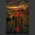 thumbnail image 2 of Netflix Boy's Stranger Things Four Friends Rift Apocalypse Poster Graphic T-Shirt, 2 of 5