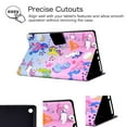 thumbnail image 2 of Allytech Kindle Fire HD 8 Case 2018 /2017/2016 8th 7th 6th Generation Case, Slim Stand Smart Cover Auto Sleep Wake Girls Shockproof Cards Holder Wallet Case for Amazon Fire HD 8, Unicorns, 2 of 7