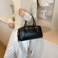 thumbnail image 4 of Bolso Con Asa Superior Boston Mano para Mujer Cuero Sólido PU, 4 of 9