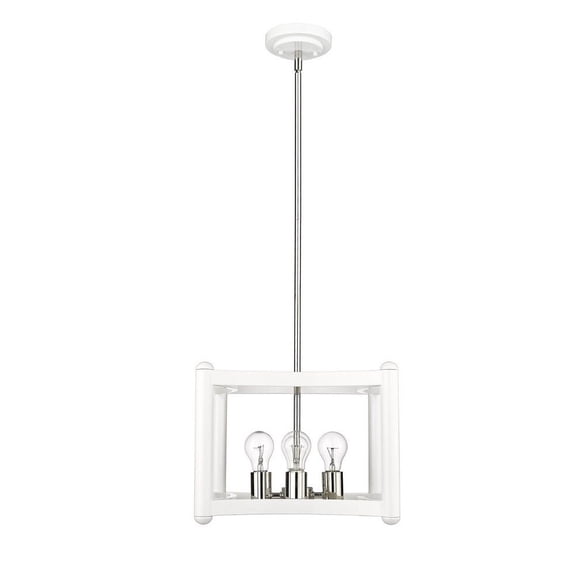 Acclaim Lighting - Coyle - White 4-Light Convertible Pendant In Coastal Style -