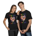 thumbnail image 4 of Peace Love Pride Siamese with Rainbow Sunglasses LGBT LGBTQ+ Shirt T-shirt Unisex Merch Cat Lover Kitten Owner Gifts - 01004, 4 of 6
