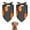 Halloween Spider Web, variant on Dog Bandana 2 Pack,Halloween Spider Web Hanging Pumpkins Bandanas for Dogs,Cat Bandana,Small/ Large Dog Bandana 2 Size,Dog Bandanas Girl Boy