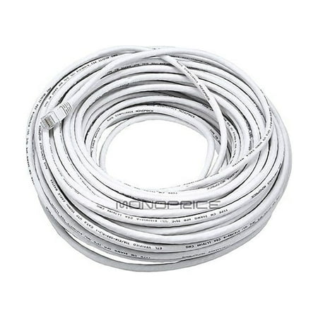 UPC: 0844660001485 | Monoprice 100  Cat5e UTP Ethernet Network Cable 24AWG White (100148)