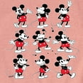 thumbnail image 3 of Mickey & Friends - Mickey Poses Grid - Toddler And Youth Girls Short Sleeve Graphic T-Shirt, 3 of 5