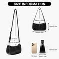 thumbnail image 6 of JUYGO Small Shoulder Bag Y2K Purse for Women Trendy Crossbody Handbag Clutch Purse Classic Retro Satchel Bag, 6 of 6