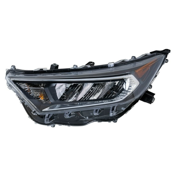 Headlight Compatible with 2019-2021 Toyota RAV4 Left Driver LED With bulb(s)