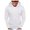 White, variant on Hoodies for Men Zip up Slim Fitted Sweatshirts with Pockets Fall Winter Solid Color Casual Workout Cardigan Mens Winter Coats 2Xl