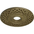 thumbnail image 3 of Ekena Millwork 22 1/4"OD x 4 3/4"ID x 1 1/4"P Robin Ceiling Medallion (Fits Canopies up to 6 1/4"), Hand-Painted Mississippi Mud Crackle, 3 of 6