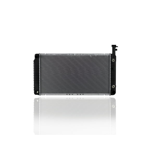 Radiator - Pacific Best Inc. Fit/For 2716 03-04 Chevrolet Express Savana 6CY 4.3L (1st Design) - Plastic Tank Aluminum Core Fits select: 2003-2004 CHEVROLET EXPRESS G1500, 2003-2004 GMC SAVANA