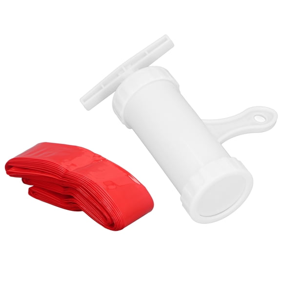Plastic Sausage Casings, Manual Sausage Stuffers for Ham Sausage Making Kitchen Utensils