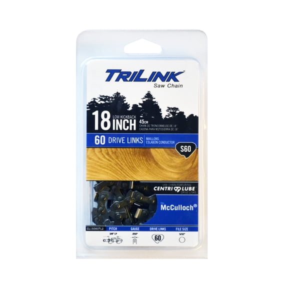 Trilink Saw Chain CL15060TL2 Semi Chisel Saw Chain - 0.050 in. - 60 Drive Links
