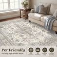 thumbnail image 4 of SIXHOME 9'x12' Area Rugs for Living Room Marble Swirl Abstract Rug Ultra Soft Washable Rugs for Bedroom Anti Slip Durable Carpet Home Decor for Dining Room Gray, 4 of 7