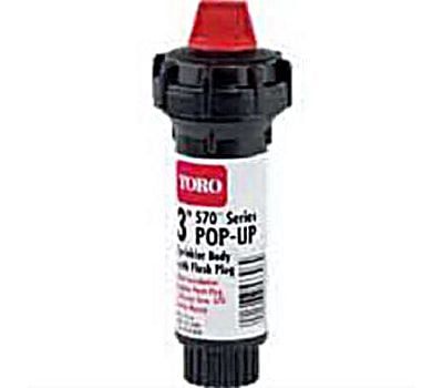 3"  Pop-Up Sprinkler Bodies Only 53396 Lot of 3 Toro 570 Series 