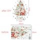 thumbnail image 2 of Pegatinas navideñas para ventana, calcomanía de cristal de dibujos animados de Papá Noel, árbol de Navidad, Feliz Navidad, Año Nuevo, decoraciones navideñas para el hogar, 2024, 2 of 2