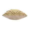 thumbnail image 4 of HomeRoots 549455 22 in. Natural Trellis Jute Throw Pillow with Embroidery, 4 of 5
