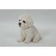 thumbnail image 5 of Hi-Line Gifts Bichon Frise Puppy Outdoor Garden Figurine - 6" - White, 5 of 5