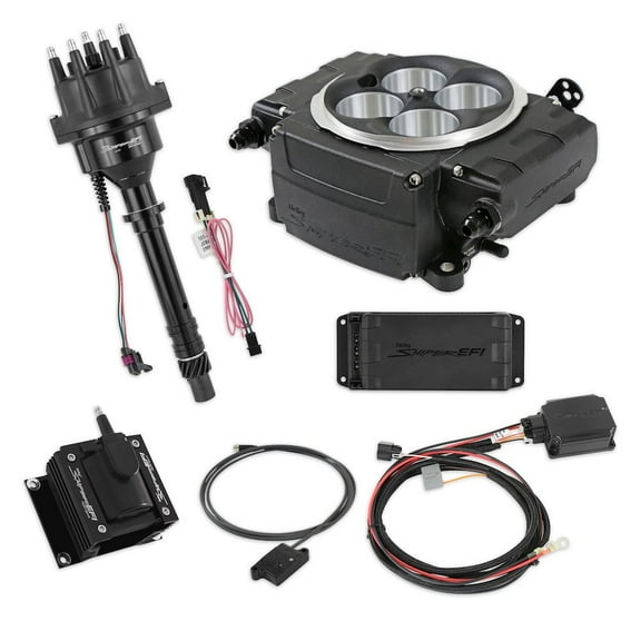 Holley Sniper 2 EFI Bundle Kit SBC BLACK