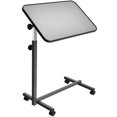 thumbnail image 1 of Overbed Rolling Table Over Bed Laptop Tray Tilting Top Gary, 1 of 10