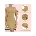 thumbnail image 4 of SAYFUT Women Shapewear Full Slip For Under Dresses Tummy Control Cami Mini Body Shaper Seamless Spaghetti Straps, 4 of 7
