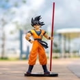 thumbnail image 2 of TAMASHII NATIONS Dragon Ball Z Son Goku Action Figure with Power Pole, 9" Anime DBZ Collectible PVC Statue, 2 of 5