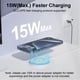 thumbnail image 2 of Cargador inalámbrico TNDAJI MagSafe de 15 W para iPhone con paquete de 2, 2 of 7