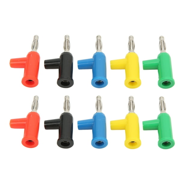 バナナ Conectores Tipo Banana ANGGREK 10 Piezas Sin Soldadura Tipo