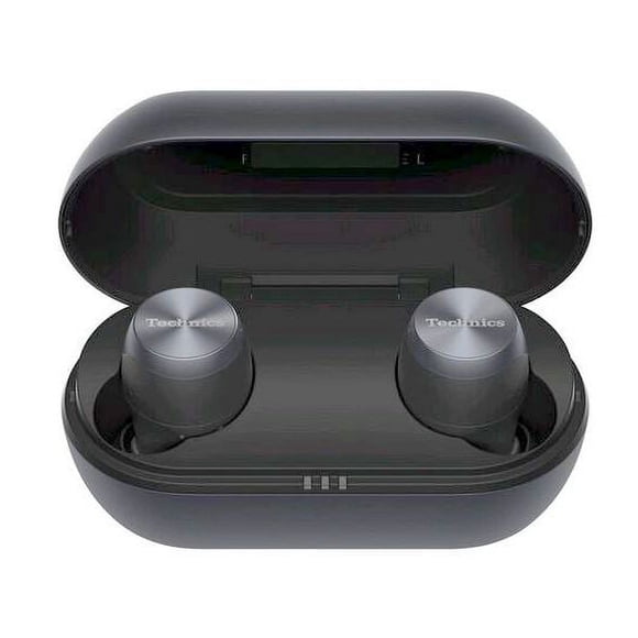 Technics Auriculares Inalámbricos Bluetooth con Estuche de Carga, Negros, EAHAZ70WK