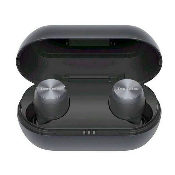 Technics Bluetooth True Wireless Earbuds with Charging Case, Black, EAHAZ70WK