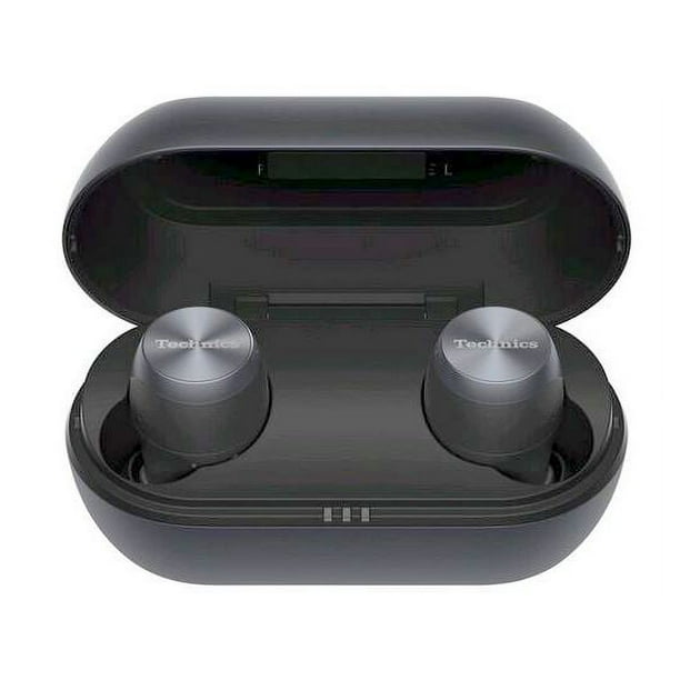 Technics Auriculares Inalámbricos Bluetooth con Estuche de Carga, Negros, EAHAZ70WK