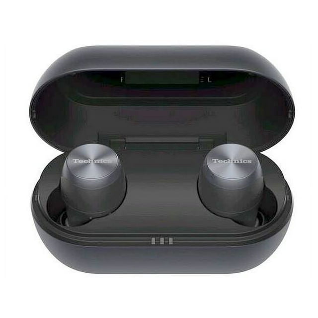Technics Auriculares Inalámbricos Bluetooth con Estuche de Carga, Negros, EAHAZ70WK