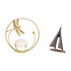 thumbnail image 5 of Estatua de bola de cristal, escultura de , adorno de resina, figura decorativa para el hogar, base estable, ideal para regalar en la oficina, el, 5 of 8