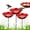 3pcs, variant on Handmade Metal Flower Garden Stake with Bee Bath & Bird Water, Pollinator Friendly Bowl, Tool Free Assembly for Pollinators, Yard Art Decorative Insert Attracting Wildlife