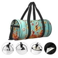 thumbnail image 3 of KLL Floating Colorful Cereal Duffle Bag For Men Women Sport Gym Fitness Tote Travel Training Workout Basketball Football Weekender, 3 of 6