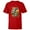 Red, variant on Marvel Avengers Comics 6th Birthday - Short Sleeve T-Shirt for Kids - Customized-Yellow