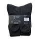 thumbnail image 2 of Everlast Paquete de 6 Calcetines con Banda para Hombre, Color Negro, Talla de Zapato 6-12, 2 of 3