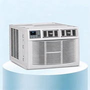 8,000 Window Air Conditioner,230V, 350 Sq.Ft.,Electronic Window AC Unit with Cooling & Heating, Dehumidifier And Fan Modes, Quiet Operation with WiFi App Control
