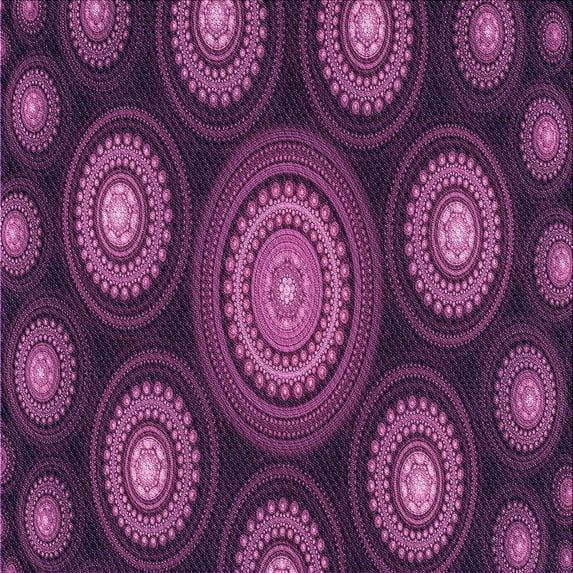 Ahgly Company Machine Washable Indoor Square Transitional Orchid Purple Area Rugs, 4' Square