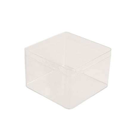 

10PCS/Set Transparent Plastic Biscuit Box Ice Cream Fruit Snowflake Crispy Box With Lid