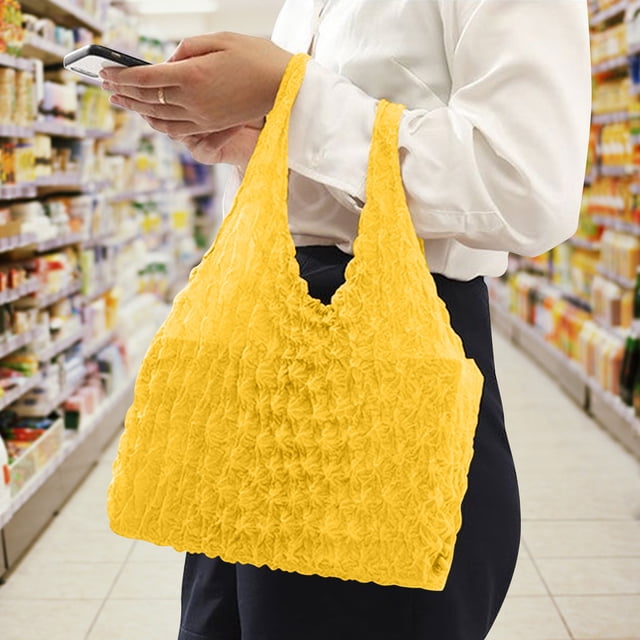 TAKTUK Kitchen Organizers And Storage Pantry Organizers And Storage Magic Stretch Bag Pleated Bag Pineapple Bag Portable Foldable Handheld Pleated Bag Shrink Kitchen Essentials Clearance Items