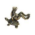 thumbnail image 4 of Estatua de latón,Linda estatua de rana y tortuga de latón,miniaturas,Modelo,figura de acción,regalo,accesorios de figuras de metal,regalo,Escultura de escritorio para oficina en casa,adorno, 4 of 8